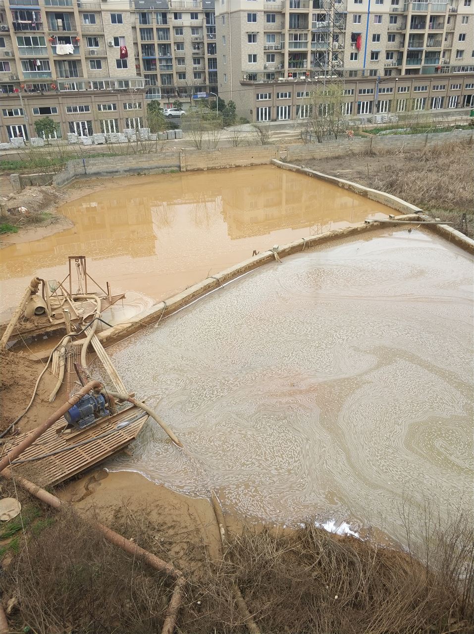 虞城沉淀池淤泥清理-厂区废水池淤泥清淤