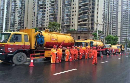 虞城市政管道清淤