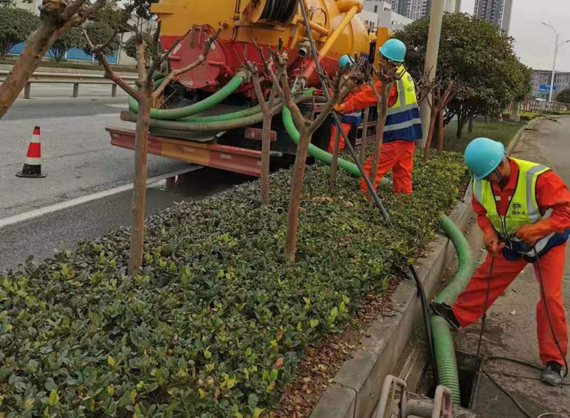 虞城市政管道清淤
